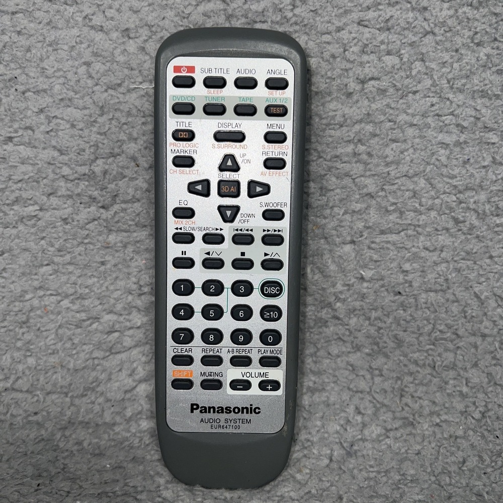 Original Panasonic Audio System Remote‎ Control EUR647100